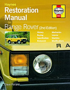 Livre: Range Rover (1970-1996) - Haynes Restoration Manual