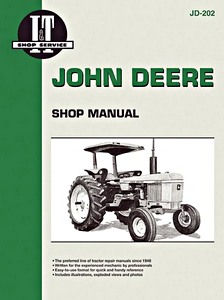 Book: John Deere 2510 / 2520 / 2630 / 1040, 1140, 2040, 2140, 2240, 2440, 2640, 4040, 4240, 4440, 4640, 4840 (1965-1982) - Tractor Shop Manual