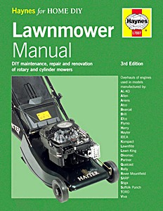 Książka: Lawnmower Manual - DIY maintenance, repair and renovation of rotary and cylinder mowers 