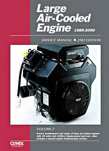 Boek: Large Air-cooled Engine Service Manual, Volume 2 (1989-2000) - Clymer ProSeries Service and Repair Manual