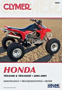 Livre : Honda TRX 450R & TRX 450ER (2004-2009) - Clymer ATV Service and Repair Manual