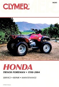 Buch: Honda TRX 450 Foreman (1998-2004) - Clymer ATV Service and Repair Manual