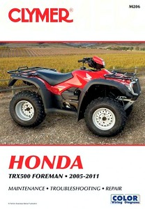 Książka: Honda TRX 500 Foreman (2005-2011) - Clymer ATV Service and Repair Manual