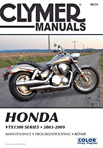 Książka: Honda VTX 1300 Series (2003-2009) - Clymer Motorcycle Service and Repair Manual