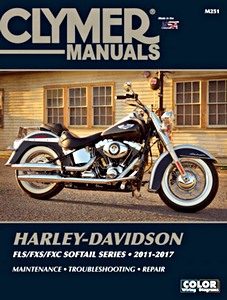 Livre: Harley-Davidson FLS / FXS / FXC Softail Series (2011-2017) - Clymer Motorcycle Service and Repair Manual