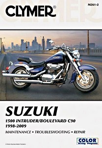 Livre: Suzuki VL 1500 Intruder / Boulevard C90 (1998-2009) - Clymer Motorcycle Service and Repair Manual