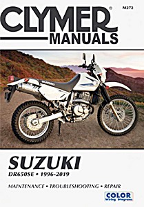 Boek: Suzuki DR 650 SE (1996-2019) - Clymer Motorcycle Service and Repair Manual