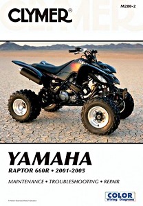 Buch: Yamaha YFM 660R Raptor ATV (2001-2005) - Clymer ATV Service and Repair Manual