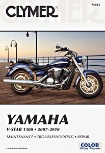 Livre: Yamaha XVS 1300 V-Star (2007-2010) - Clymer Motorcycle Service and Repair Manual