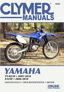 Book: [M289] Yamaha TT-R230 (05-18), XT250 (08-18)