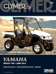 Boek: Yamaha Rhino 700 (2008-2012) - Clymer ATV Service and Repair Manual