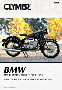 Książka: BMW 500 & 600 cc Twins - R50, R50/2, R60, R60/2, R69, R69/2 (1955-1969) - Clymer Motorcycle Service and Repair Manual