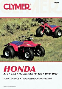 Książka: [M311] Honda ATC, TRX & Fourtrax 70-125 (70-87)