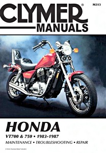 Boek: [M313] Honda VT 700 & 750 (83-87)