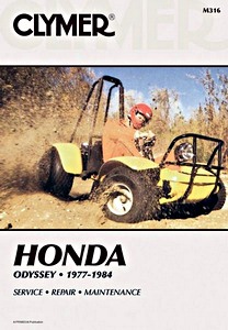 Livre : Honda FL 250 Odyssey (1977-1984) - Clymer ATV Service and Repair Manual