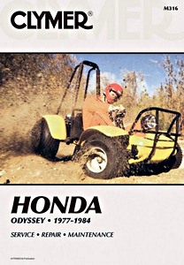 Book: Honda FL 250 Odyssey (1977-1984) - Clymer ATV Service and Repair Manual