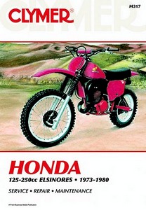 Boek: [M317] Honda 125-250cc Elsinores (73-80)