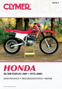 Książka: Honda XL / XR / TLR 125-200 (1979-2003) - Clymer Motorcycle Service and Repair Manual