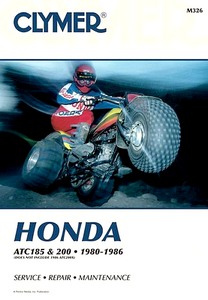 Livre : Honda ATC 185 & 200 (1980-1986) - Clymer ATV Service and Repair Manual