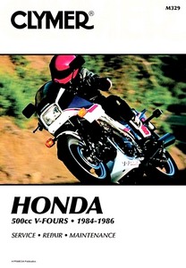 Buch: Honda VF 500 cc V-Fours (1984-1986) - Clymer Motorcycle Service and Repair Manual
