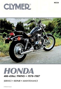 Livre : Honda CB 400, CB 450 / CM 400, CM 450 / CMX 450 - 400-450 cc Twins (1978-1987) - Clymer Motorcycle Service and Repair Manual