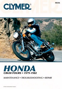 Book: Honda CB 650 Fours (1979-1982) - Clymer Motorcycle Service and Repair Manual