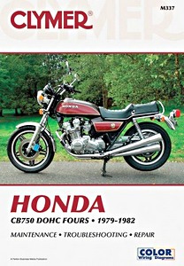 Buch: Honda CB 750 DOHC Fours (1979-1982) - Clymer Motorcycle Service and Repair Manual