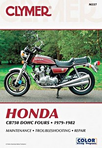 Book: Honda CB 750 DOHC Fours (1979-1982) - Clymer Motorcycle Service and Repair Manual