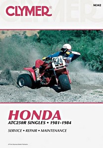 Buch: Honda ATC 250R (1981-1984) - Clymer ATV Service and Repair Manual