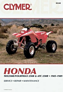 Livre : Honda TRX 250R / Fourtrax 250R & ATC250R (1985-1989) - Clymer ATV Service and Repair Manual