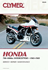 Book: [M349] Honda VF 700-1000 Interceptor (83-85)