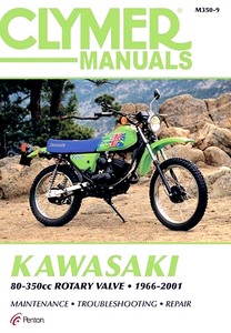 Książka: Kawasaki Rotary Valve 80-350 cc (1966-2001) - Clymer Motorcycle Service and Repair Manual