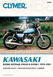 Book: [M355] Kawasaki KZ 400-Z440/EN450-500 (74-95)