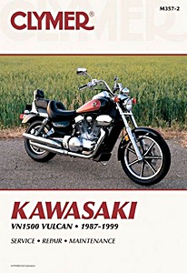 Book: Kawasaki VN 1500 (1987-1999) - Clymer Motorcycle Service and Repair Manual