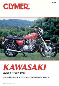 Book: Kawasaki KZ 650 (1977-1983) - Clymer Motorcycle Service and Repair Manual