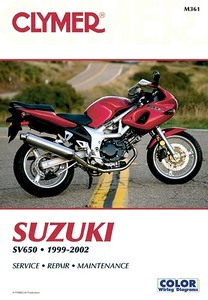 Livre: Suzuki SV 650 (1999-2002) - Clymer Motorcycle Service and Repair Manual