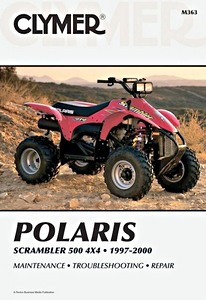 Livre : Polaris Scrambler 500 4x4 (1997-2000) - Clymer ATV Service and Repair Manual
