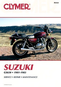 Livre : Suzuki GS 650 Fours (1981-1983) - Clymer Motorcycle Service and Repair Manual