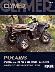 Boek: Polaris Sportsman 600, 700 & 800 Series (2002-2010) - Clymer ATV Service and Repair Manual