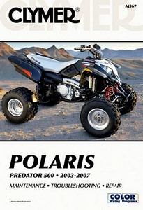 Livre : Polaris Predator 500 (2003-2007) - Clymer ATV Service and Repair Manual