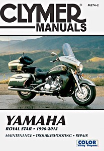 Buch: Yamaha XVZ 13 Royal Star (1996-2013) - Clymer Motorcycle Service and Repair Manual