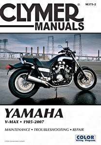 Livre: Yamaha VMX 12 V-Max (1985-2007) - Clymer Motorcycle Service and Repair Manual