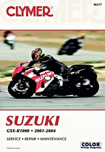 Book: [M377] Suzuki GSX-R 1000 (2001-2004)