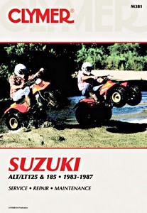 Livre : Suzuki LT / ALT 125 & 185 (1983-1987) - Clymer ATV Service and Repair Manual