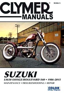 Book: Suzuki LS 650 Savage / Boulevard S40 (1986-2015) - Clymer Motorcycle Service and Repair Manual