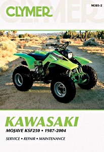 Boek: Kawasaki KSF 250 Mojave (1987-2004) - Clymer ATV Service and Repair Manual