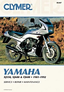 Book: [M387] Yamaha XJ 550, XJ 600 & FJ 600 (81-92)