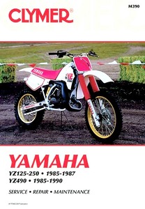 Książka: [M390] Yamaha YZ 125-250 (85-87)/YZ 490 (85-90)