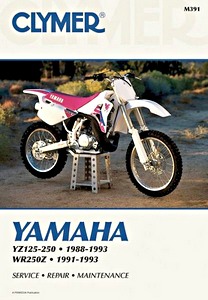 Buch: Yamaha YZ 125-250 (1988-1993), WR 250Z (1991-1993) - Clymer Motorcycle Service and Repair Manual