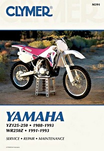 Book: [M391] Yamaha YZ 125-250 (88-93)/WR 250Z (91-93)